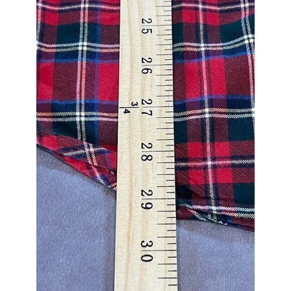 Ralph Lauren Mens Classic Fit Shirt Long Sleeve Button Down Plaid Red Size M - Picture 8 of 8